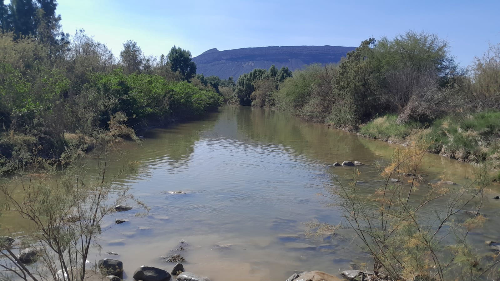 Río Salinas en Icamole